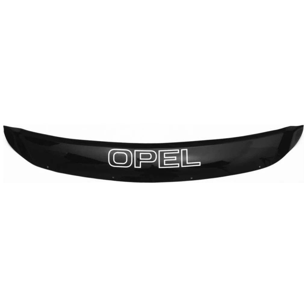 

Дефлектор капота евро крепеж opel corsa 3d 2006-2011 хэтчбек, Черный