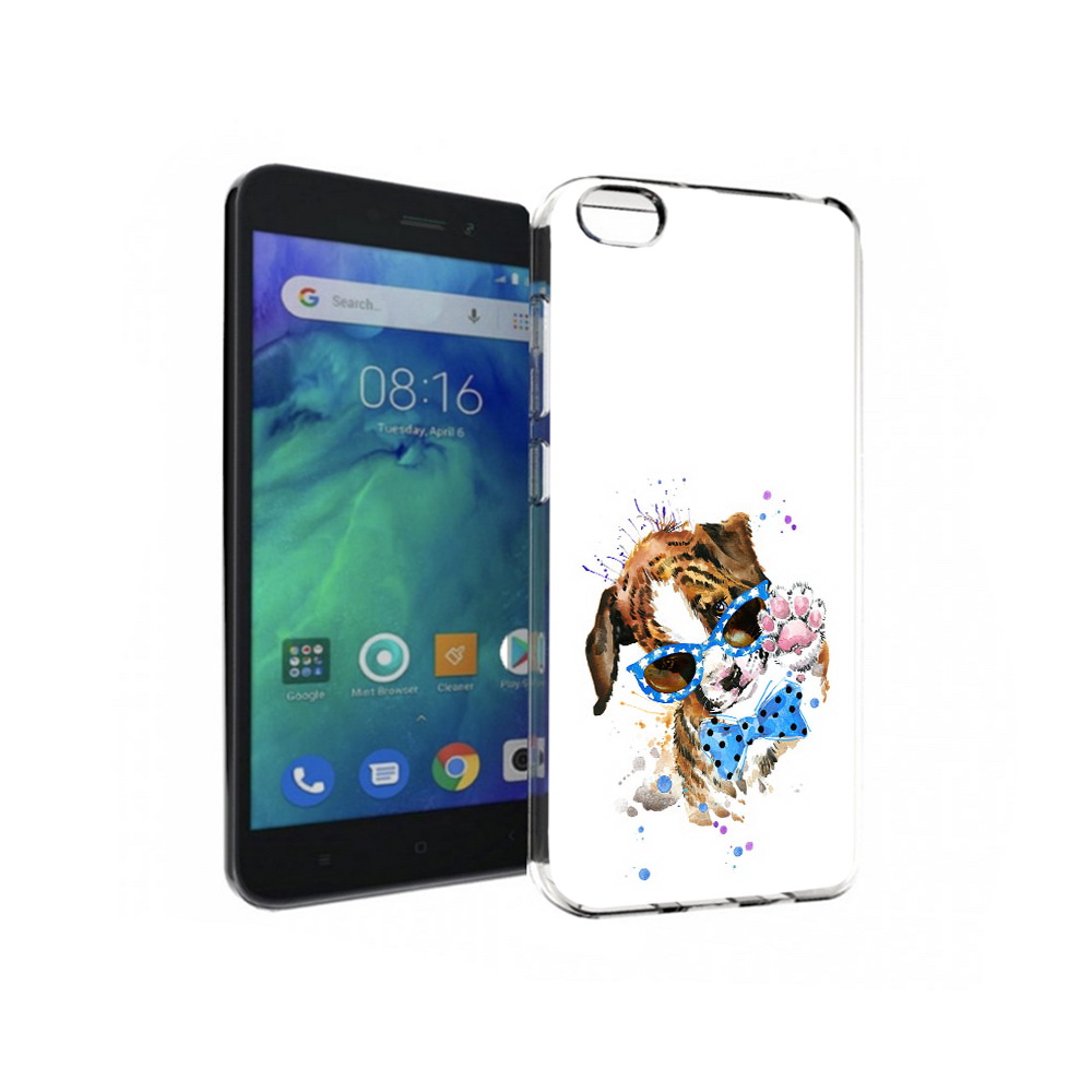 

Чехол MyPads Tocco для Xiaomi Redmi Go лапочка, Прозрачный, Tocco