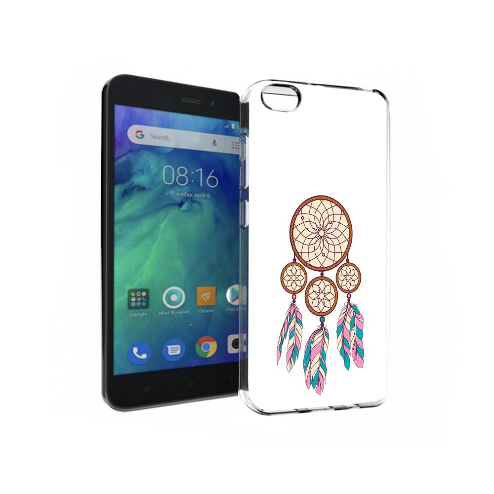 

Чехол MyPads Tocco для Xiaomi Redmi Go ловец снов бежевый, Прозрачный, Tocco