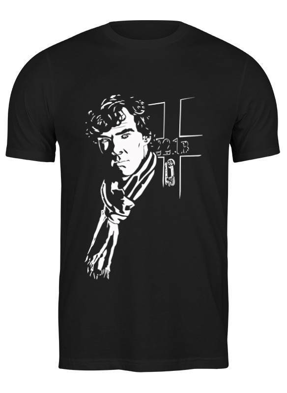 

Футболка мужская Printio Шерлок холмс (sherlock holmes) черная 3XL, Черный, Шерлок холмс (sherlock holmes)