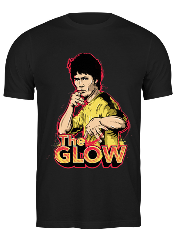 

Футболка мужская Printio Брюс ли (the glow) черная 3XL, Черный, Брюс ли (the glow)