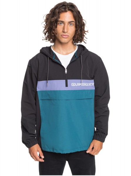 

Спортивная ветровка мужская Quicksilver EQYJK03584 черная XS INT, EQYJK03584