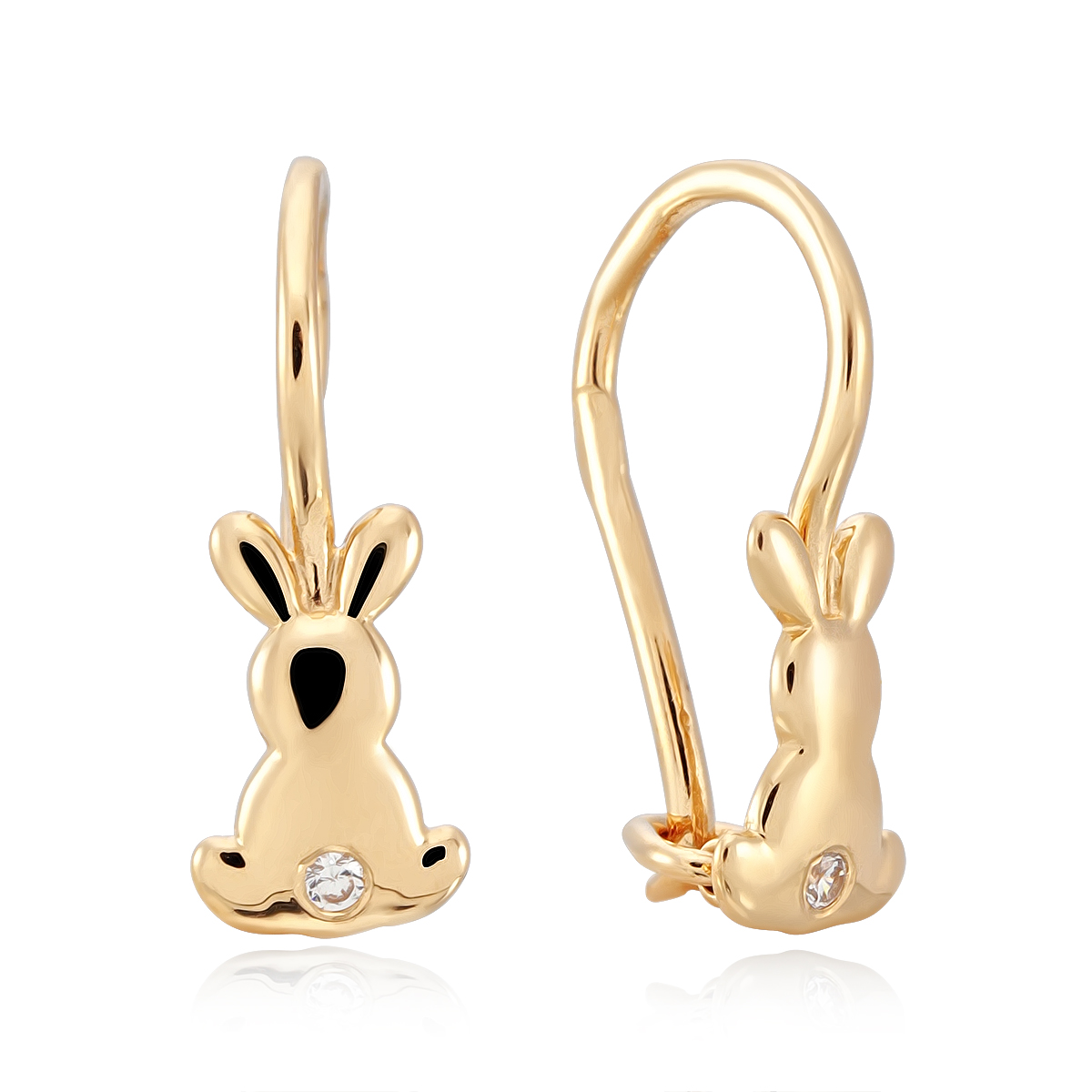 

Серьги из золота Azade С130-1304, фианит, С130-1304