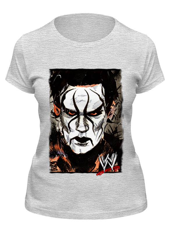 

Футболка женская Printio Wrestlemania серая L, Серый, Wrestlemania
