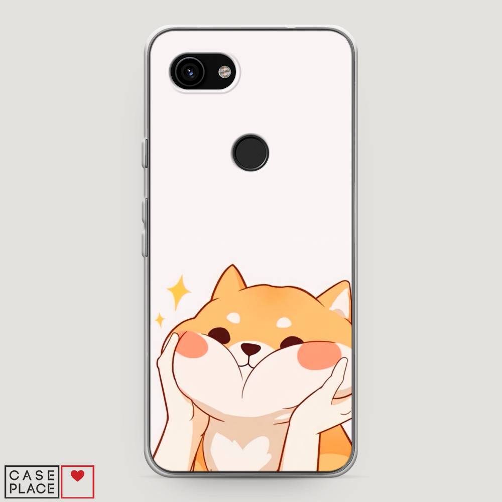 

Чехол Awog на Google Pixel 3a "Сладкий песик", Разноцветный, 270150-1