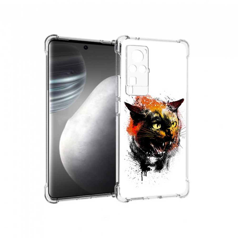

Чехол MyPads Tocco для Vivo X60 pro сиамский кот (PT226972.385.598), Прозрачный, Tocco