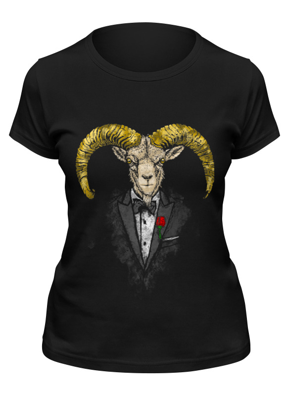 

Футболка мужская Printio The goatfather 662861 черная 2XL, Черный, The goatfather 662861