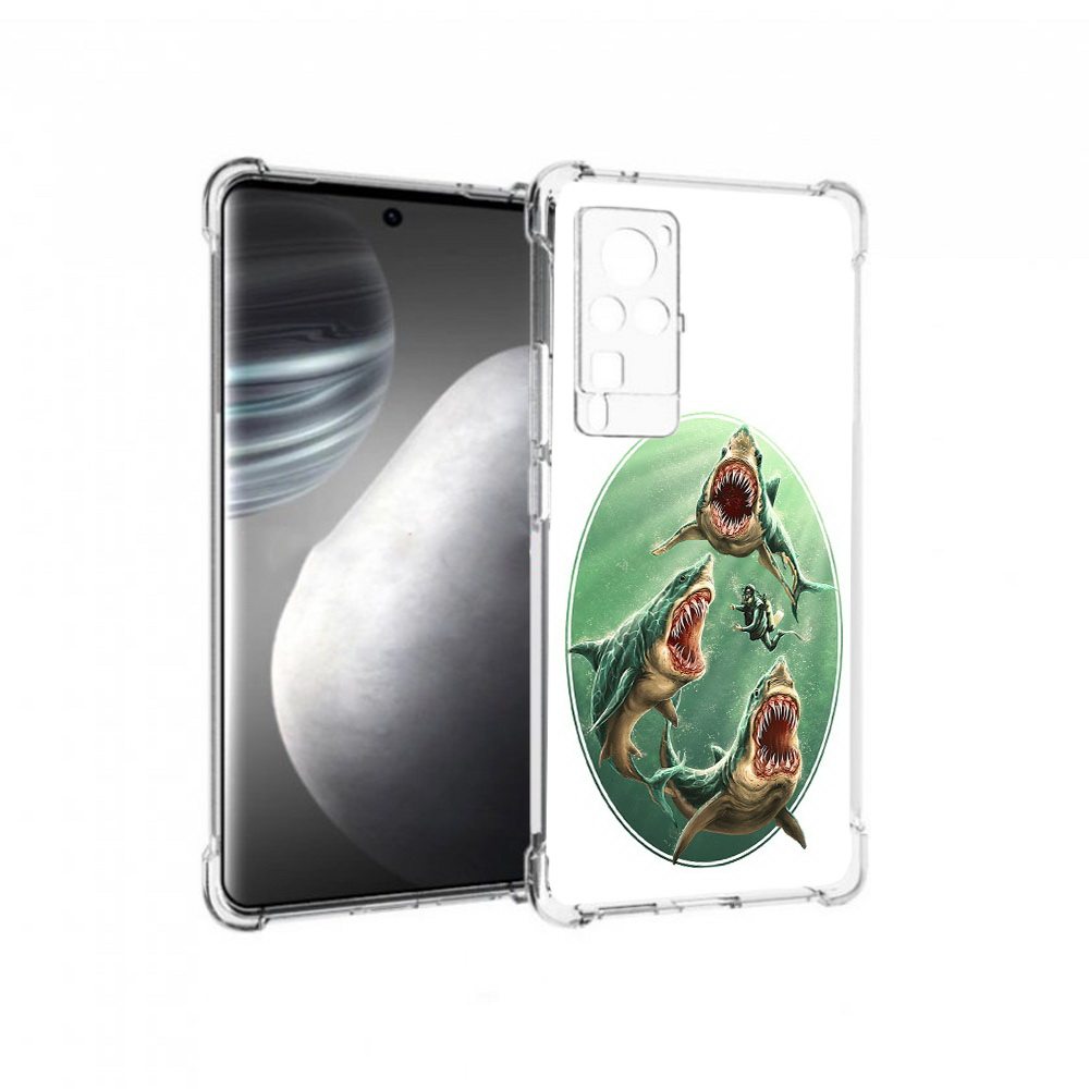 

Чехол MyPads Tocco для Vivo X60 pro синяя бездна (PT226972.385.600), Прозрачный, Tocco