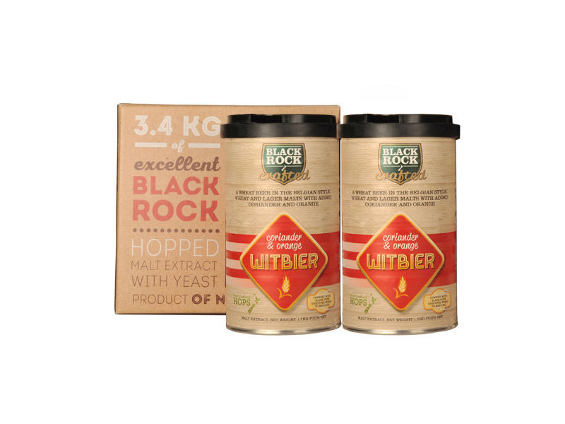 

Cолодовый экстракт Black Rock Craft Witbier 3,4 кг