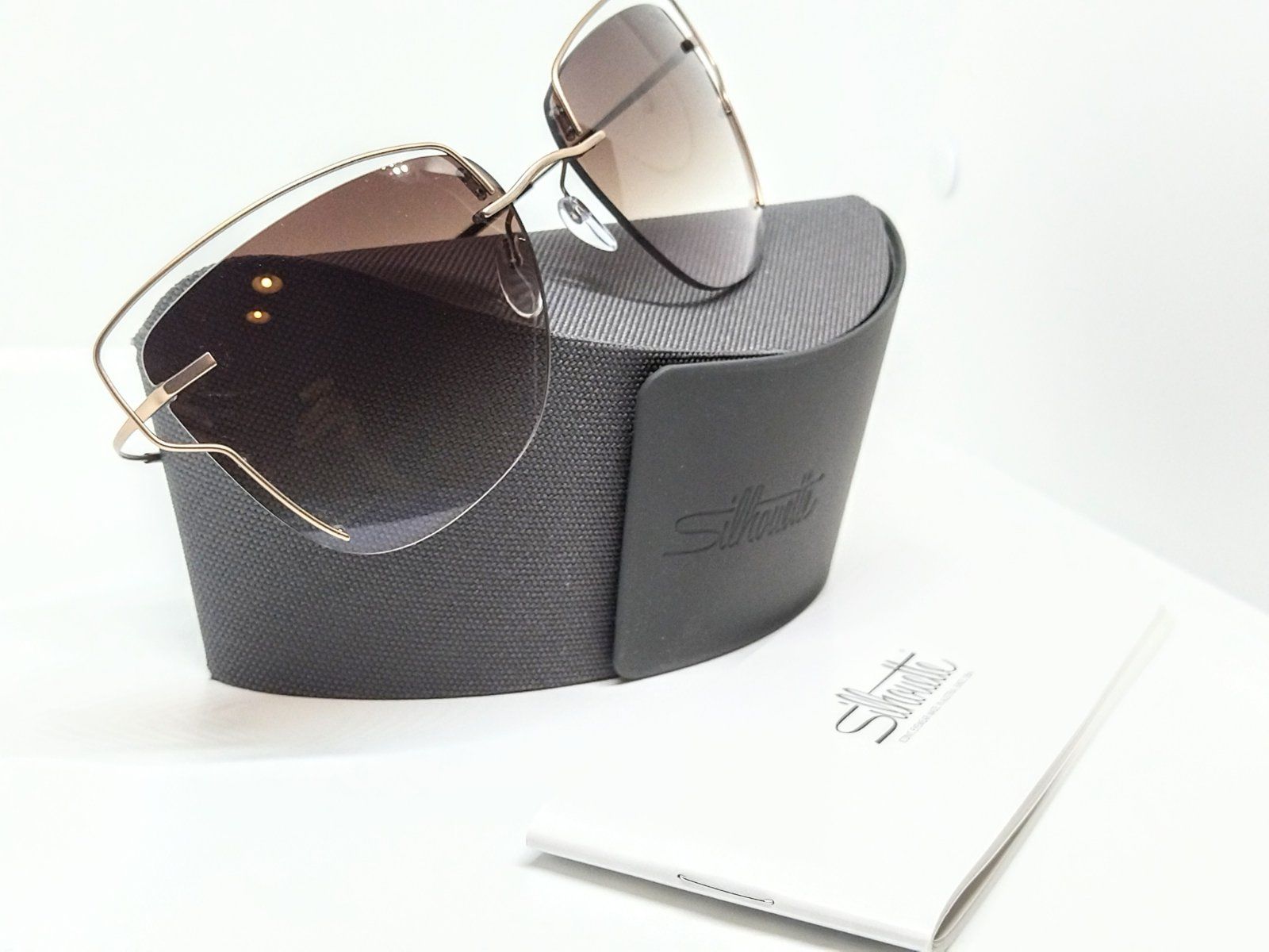 Солнцезащитные очки женские Silhouette 10 коричневые