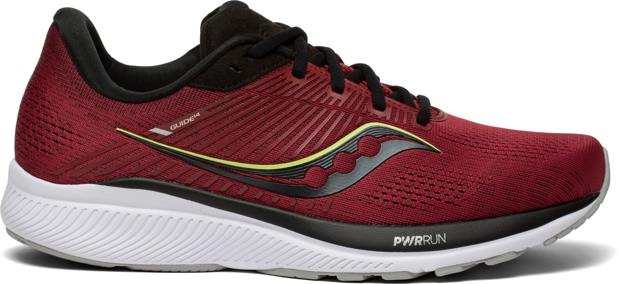 фото Кроссовки мужские saucony guide 14 m красные 11 us