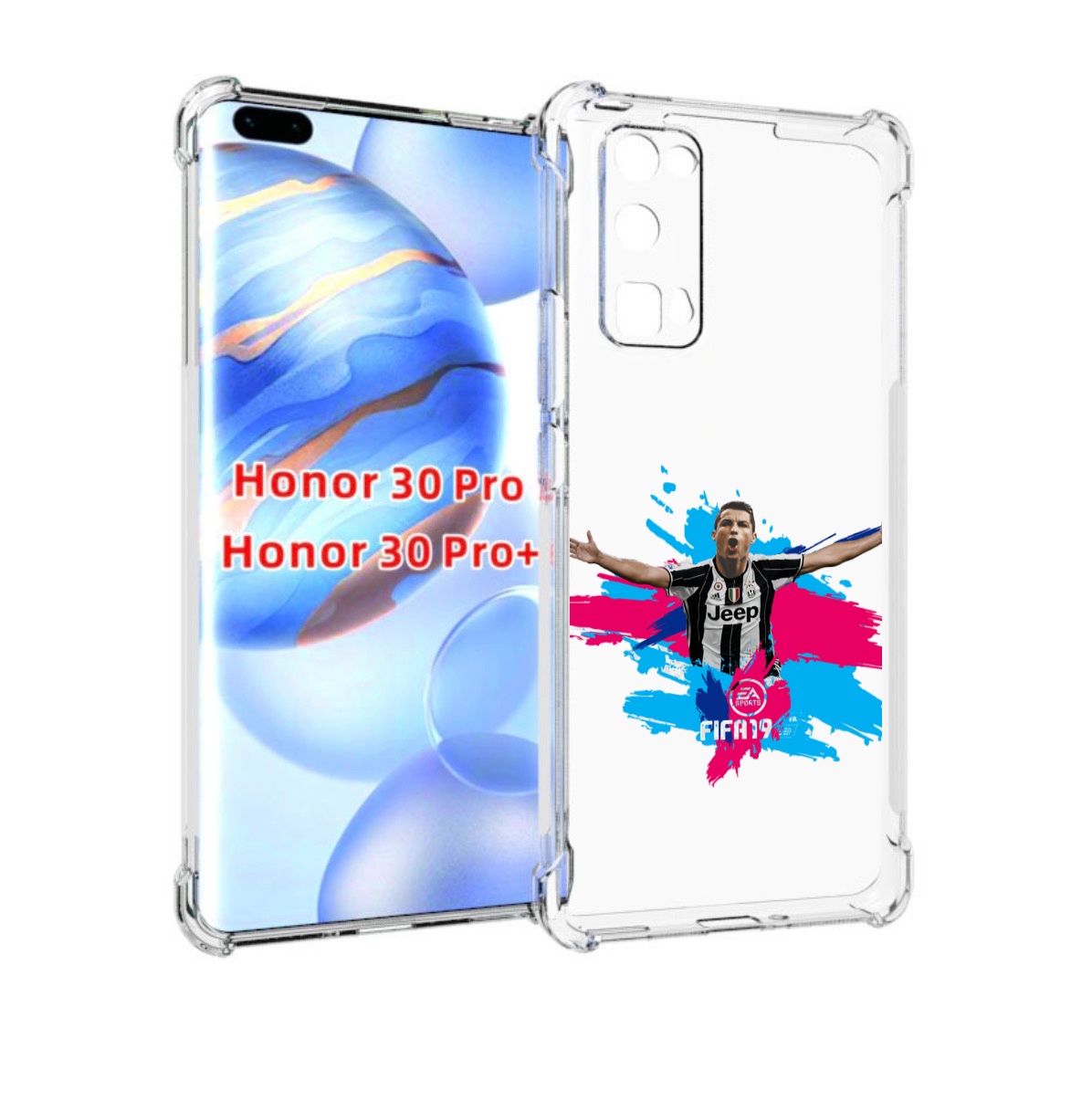 

Чехол бампер MyPads Fifa-2022 мужской для Huawei, Прозрачный, Tocco