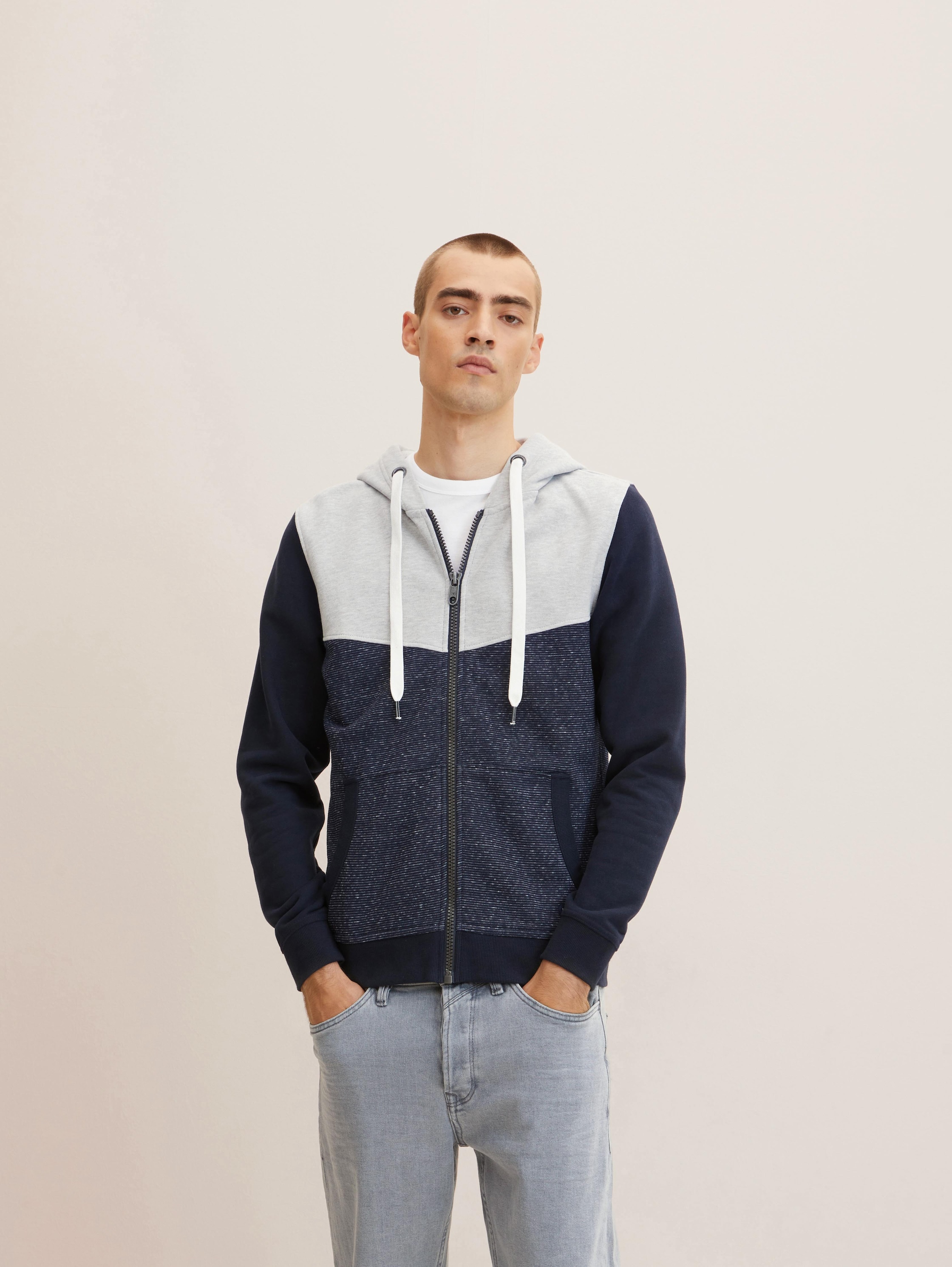 

Толстовка мужская Tom Tailor 1033016 синяя 3XL, 1033016
