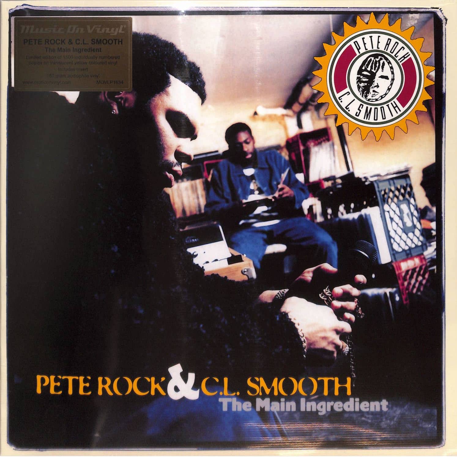

Pete Rock & C.L. Smooth The Main Ingredient Translucent Yellow Vinyl 2LP