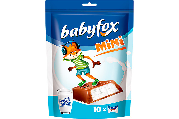 «BabyFox», конфеты mini с молочной начинкой, 120 г