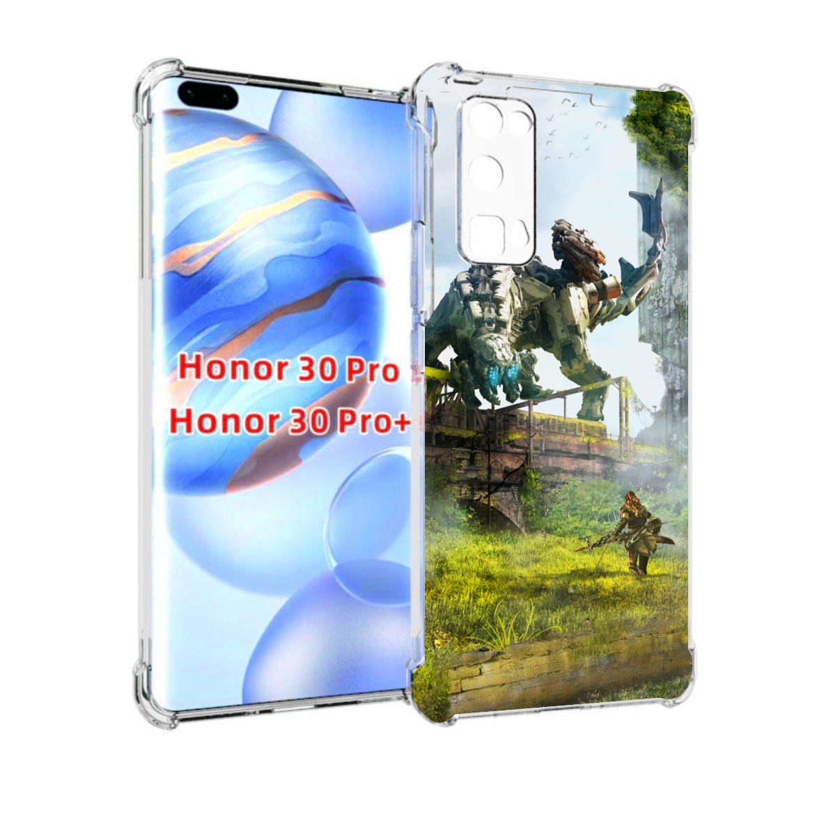 

Чехол бампер MyPads Horizon Zero Dawn для Honor 30 Pro Honor, Прозрачный, Tocco