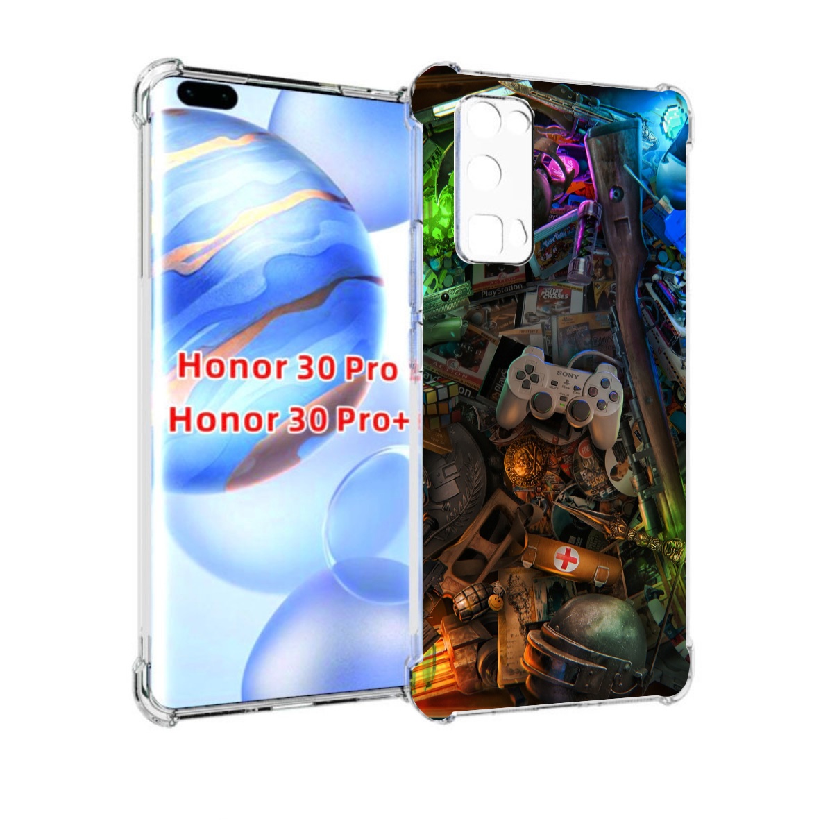 

Чехол бампер MyPads JlaMBcPa6eM для Honor 30 Pro, Прозрачный, Tocco