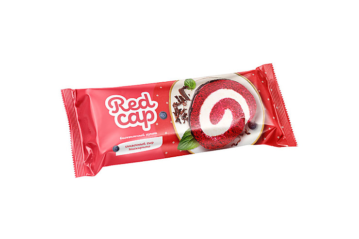 

«Redcap», рулет бисквитный со вкусом сыра Маскарпоне, 200 г