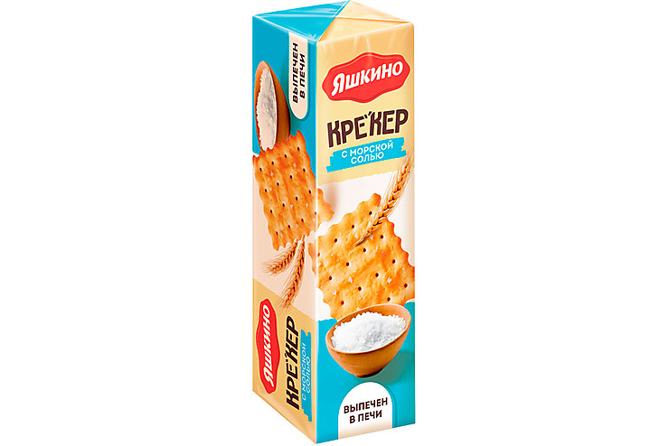

«Яшкино», крекер с солью, 125 г