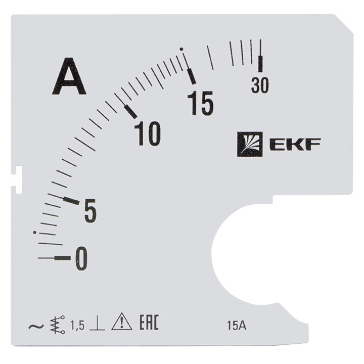 Шкала сменная для A961 15/5А-1,5 EKF PROxima 600003773787