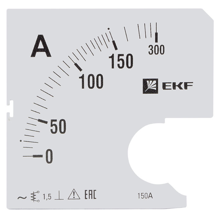 

Шкала сменная для A961 150/5А-1,5 EKF PROxima