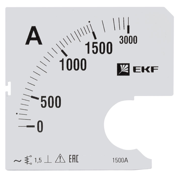 

Шкала сменная для A961 1500/5А-1,5 EKF PROxima