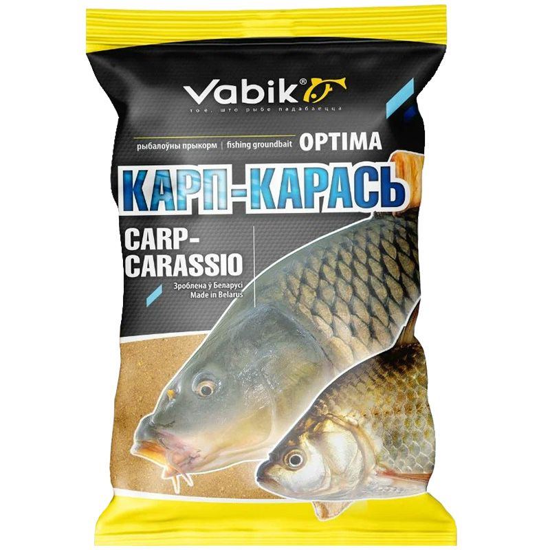 

Прикормка Vabik Optima Carp Carassio Карп-Карась 1 кг, Optima