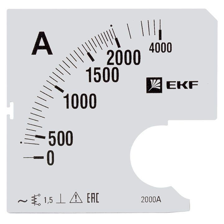 фото Шкала сменная для a961 2000/5а-1,5 ekf proxima