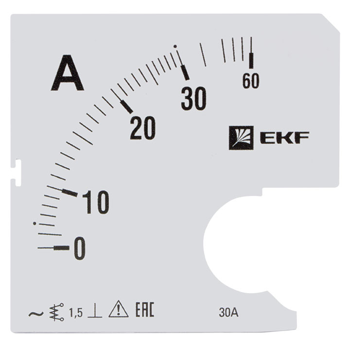 фото Шкала сменная для a961 30/5а-1,5 ekf proxima