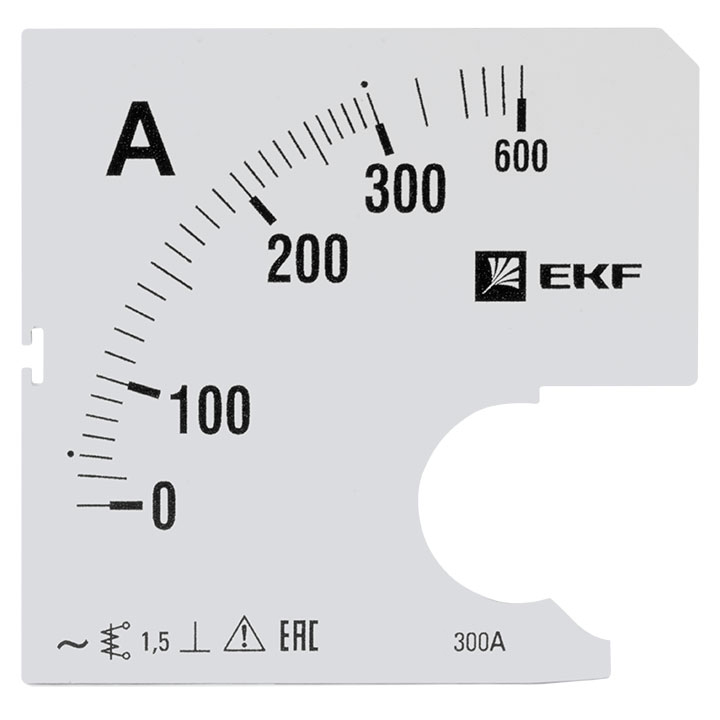

Шкала сменная для A961 300/5А-1,5 EKF PROxima