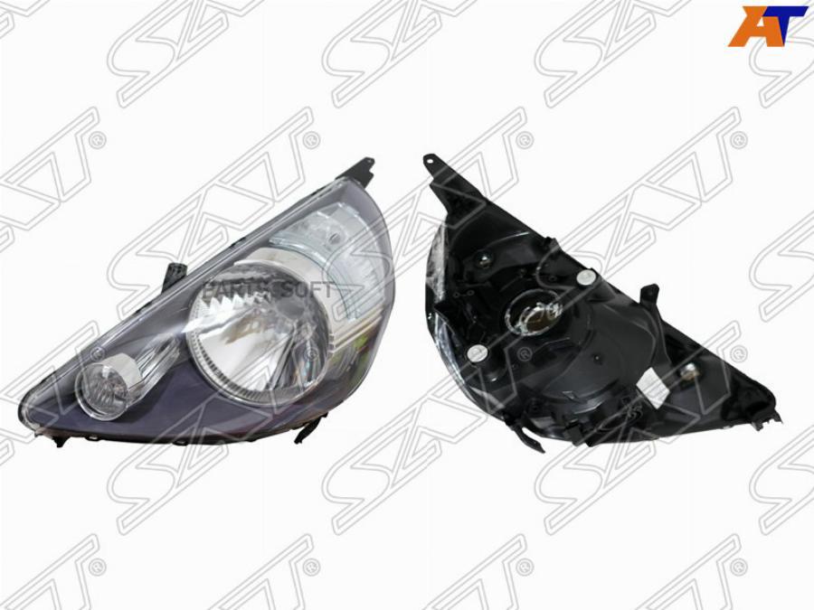 

Фара Honda Fit 01-07 Rh (правый) 5d Черная (Евросвет) Sat арт. ST-217-1153BR