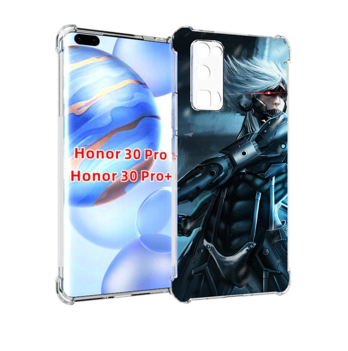 

Чехол бампер MyPads Metal Gear Rising Revengeance для Honor, Прозрачный, Tocco