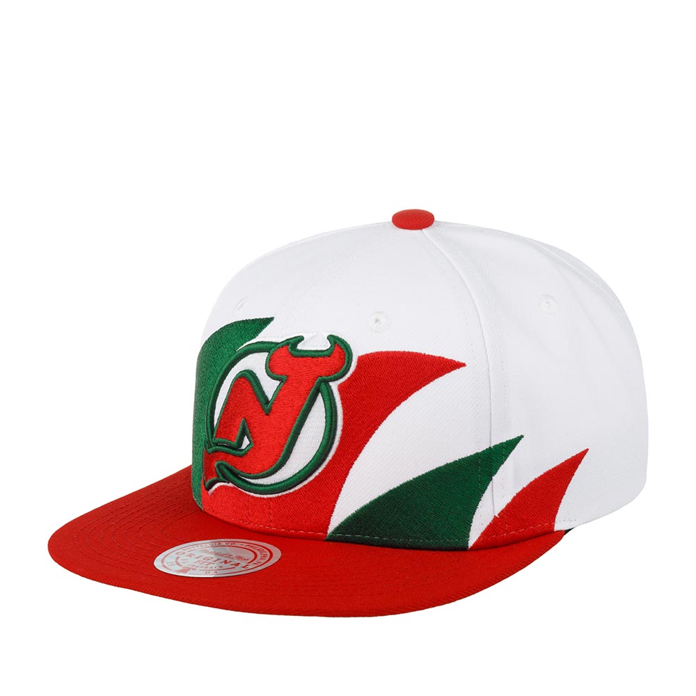 Бейсболка унисекс MITCHELL NESS 6HSSSH22088-NJDWHIT белая one size