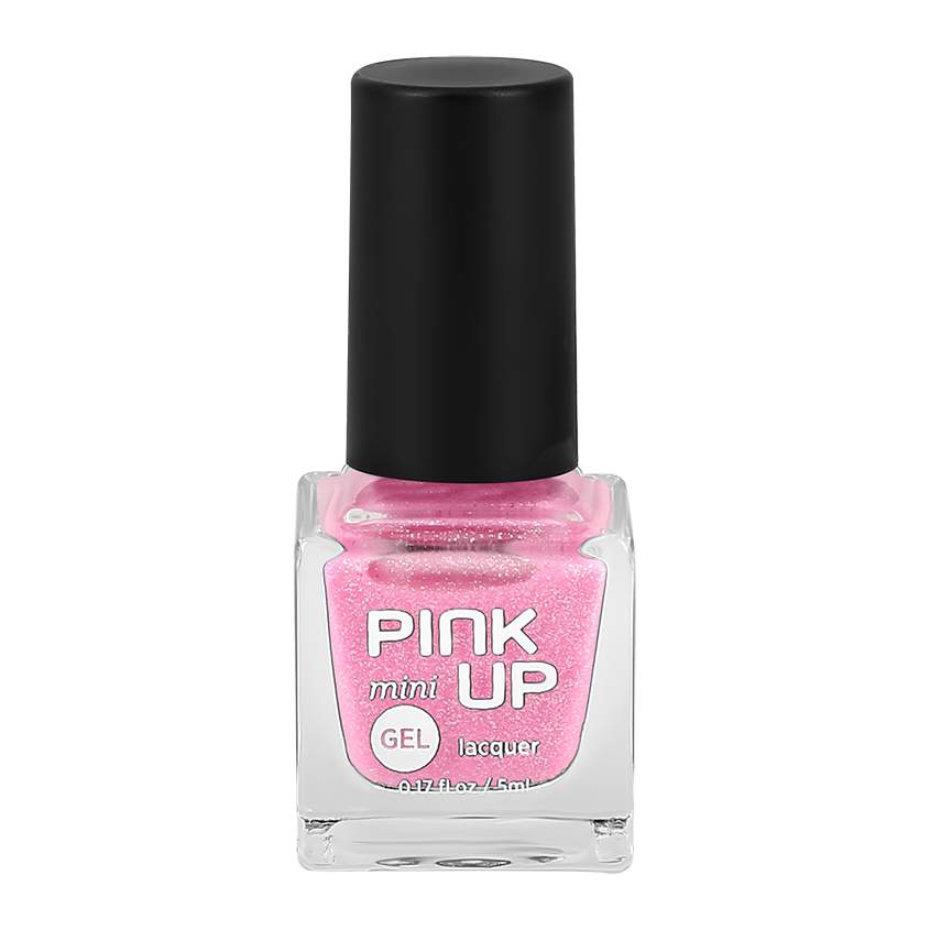 

Лак для ногтей PINK UP MINI GEL, с эффектом геля, тон 71, 5 мл, MINI GEL