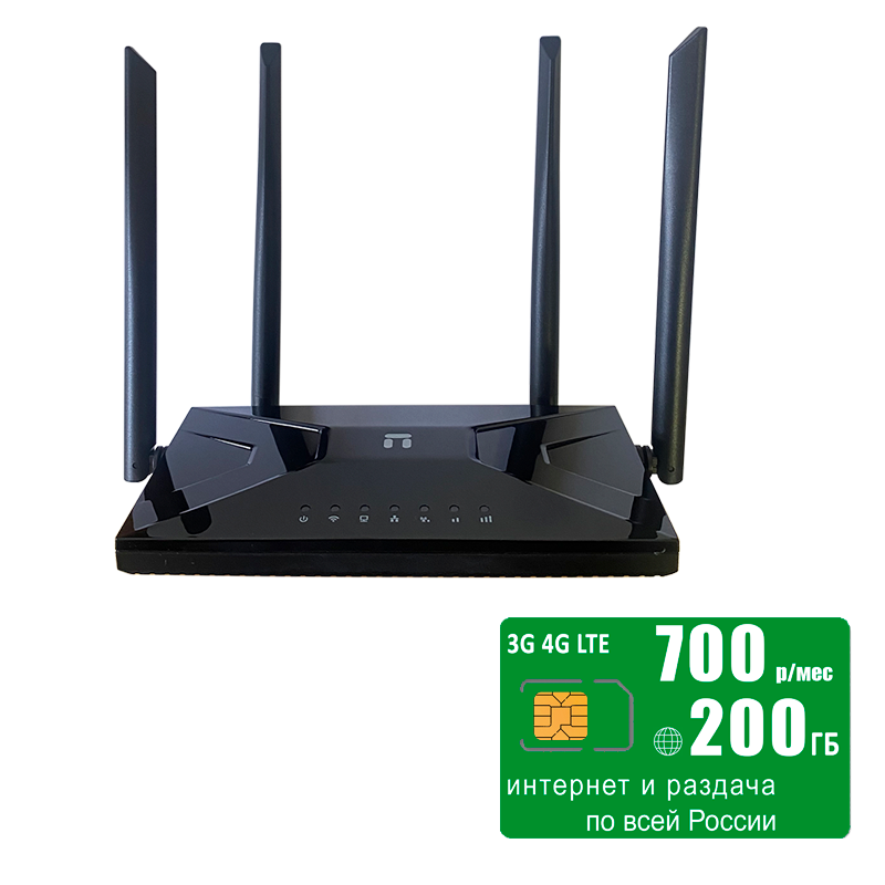 

Wi-Fi роутер с LTE-модулем NETIS MW5360 (komplekt-netis-mega700-SG-sb), MW5360