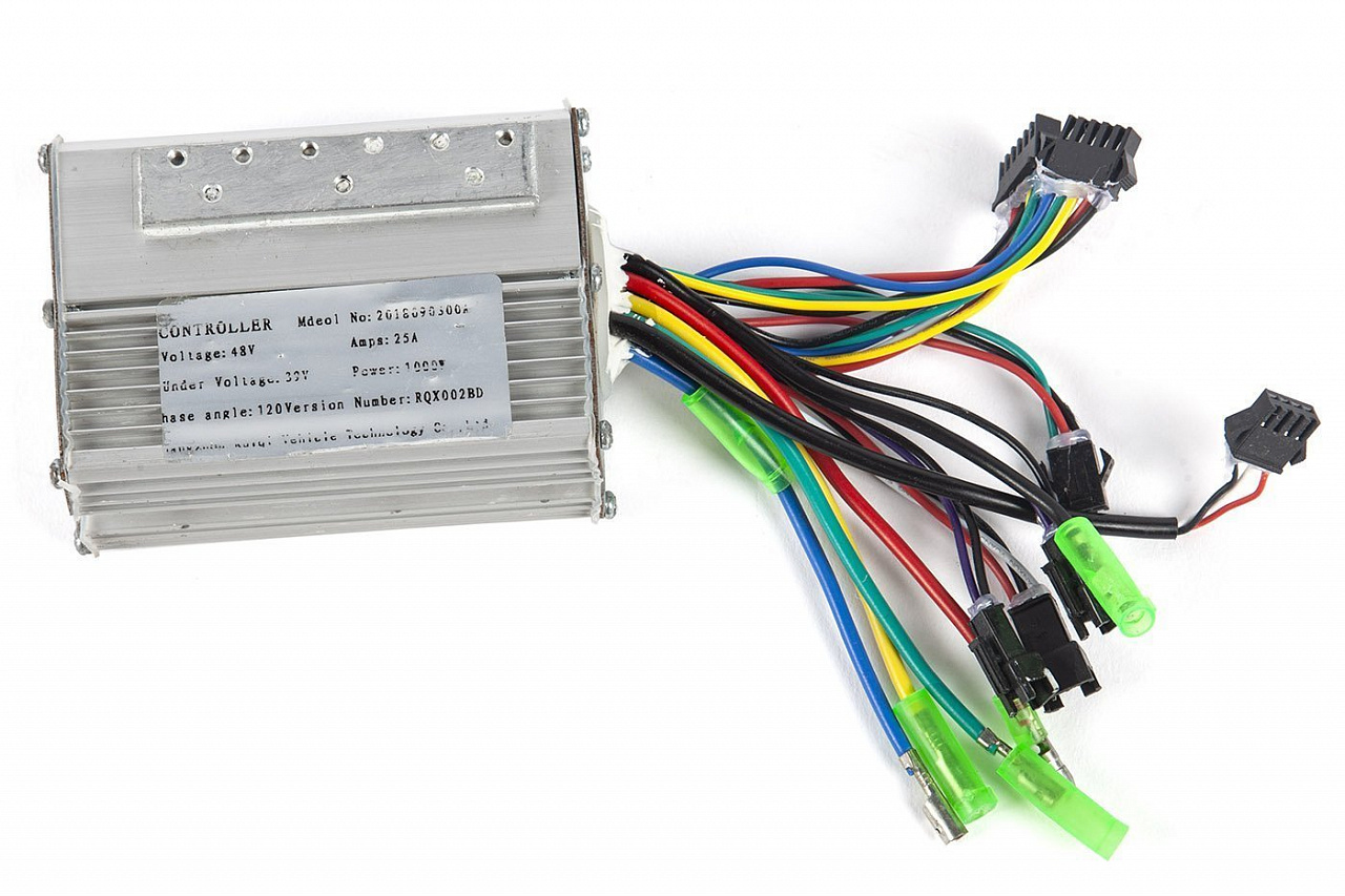

Контроллер электровелосипеда 48В 25А YCSV169-172-48 Multiwatt