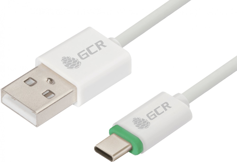 фото Кабель gcr gcr-uc15 usb/typec 1m, white (gcr-50996)