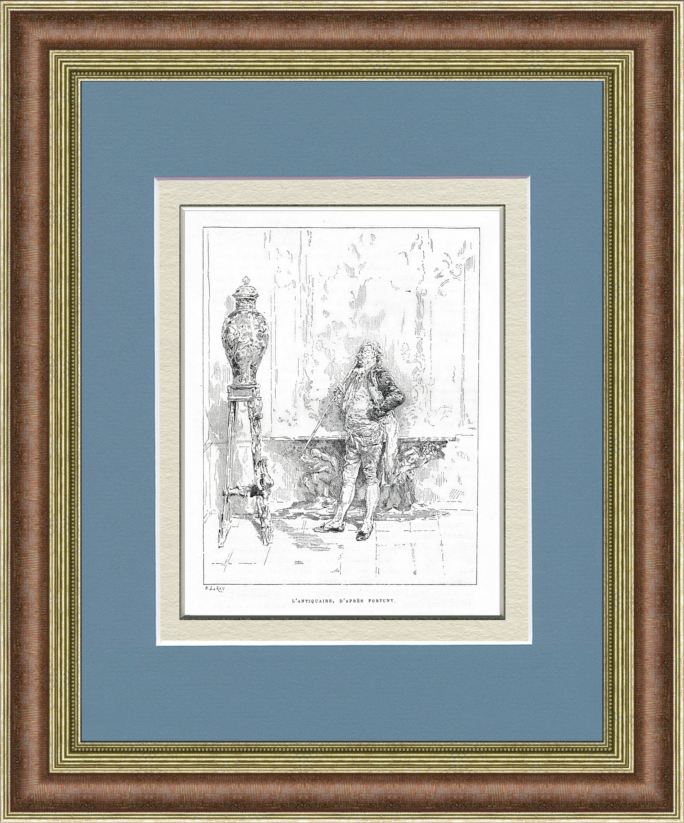 

Антиквар. Литография по картине М. Фортуни 1875 г.