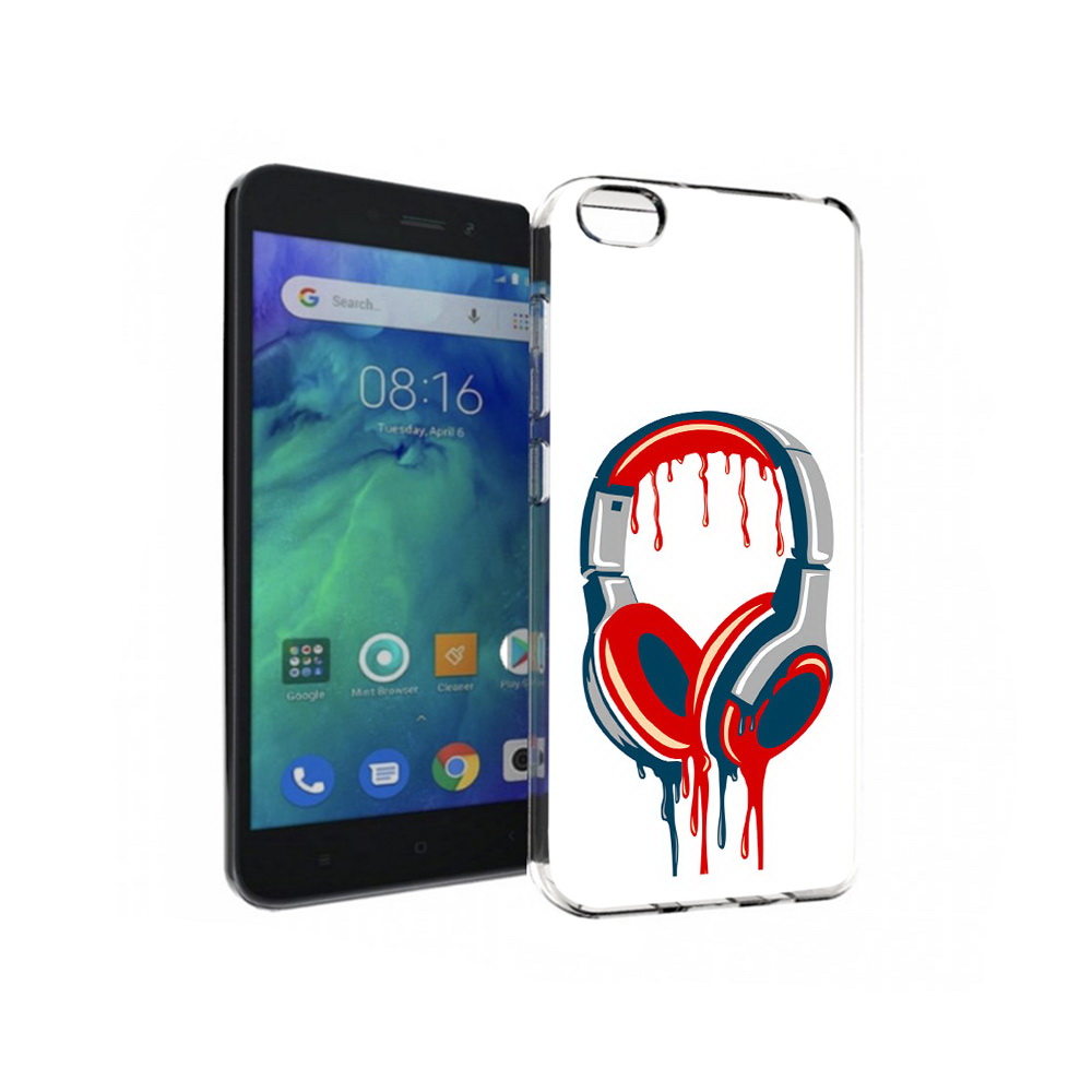 

Чехол MyPads Tocco для Xiaomi Redmi Go не делай громко, Прозрачный, Tocco