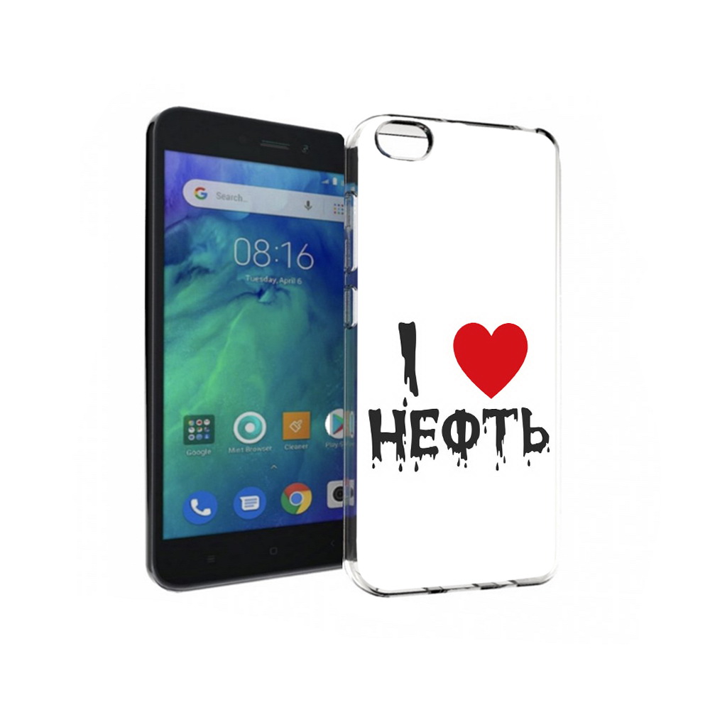 

Чехол MyPads Tocco для Xiaomi Redmi Go нефть, Прозрачный, Tocco