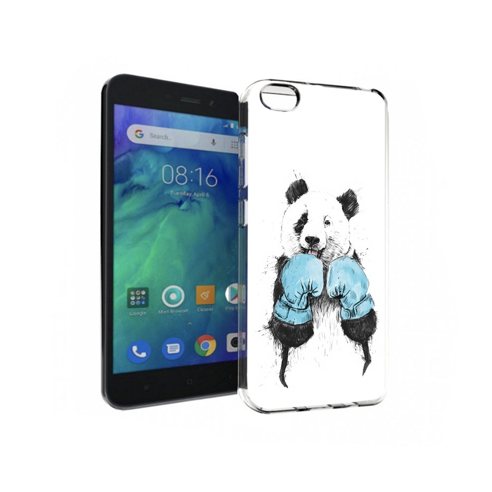 

Чехол MyPads Tocco для Xiaomi Redmi Go панда боксер, Прозрачный, Tocco