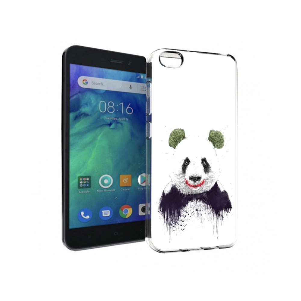 Чехол MyPads Tocco для Xiaomi Redmi Go панда джокер