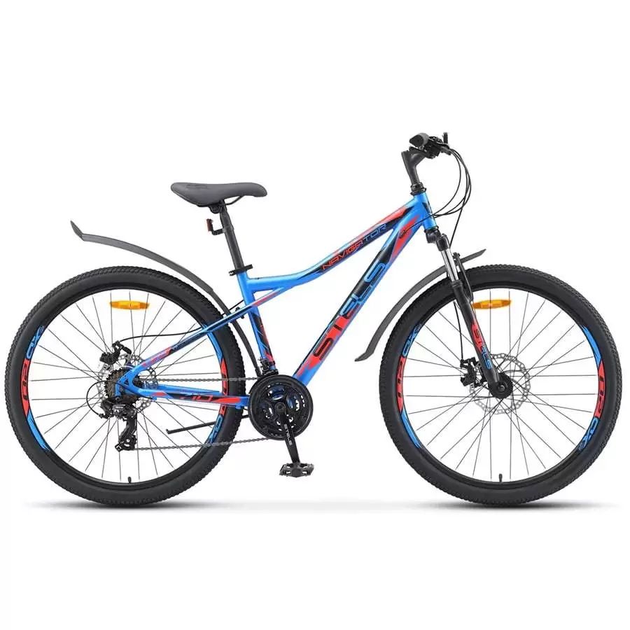 

Велосипед Stels Navigator 710 MD V020 рама 16 синий/черный/красный колеса 27.5"