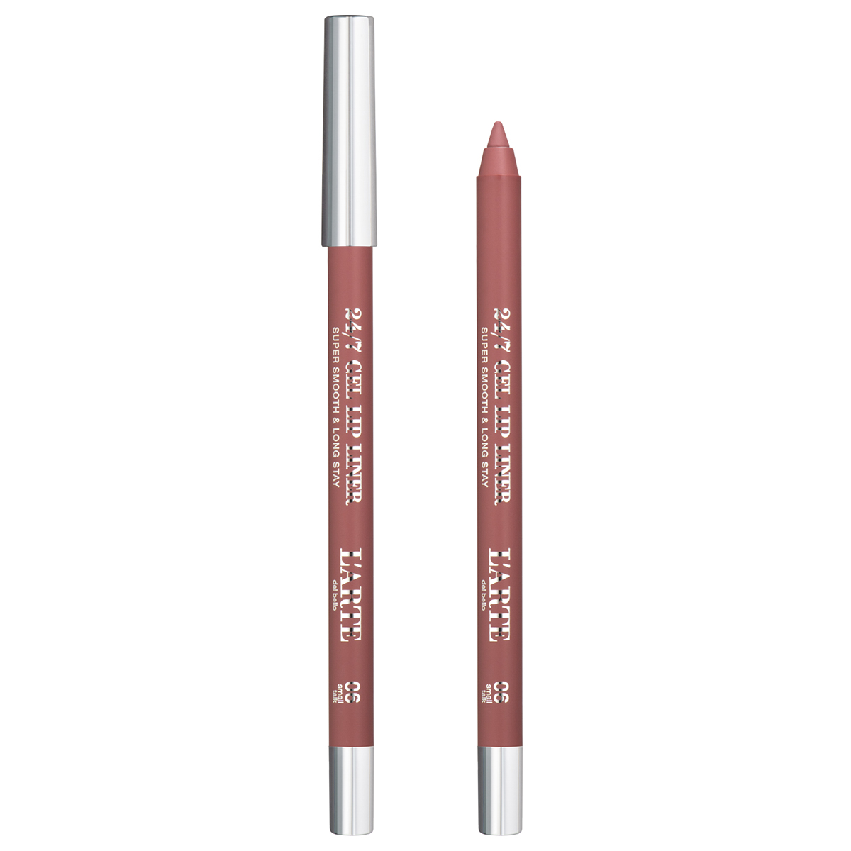 Карандаш для губ L'arte del bello Устойчивый гелевый 24 7 Gel Lip Liner тон 06 small talk