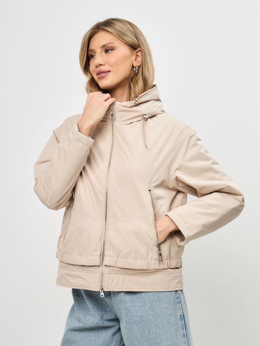 

Куртка женская LAWINTER 83520 бежевая 48 RU, Бежевый, 83520