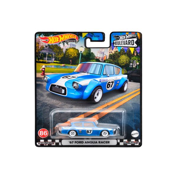 

Машина Hot Wheels 62 Frd Anglia Modified HKF32, Голубой;белый, 62 Frd Anglia Modified
