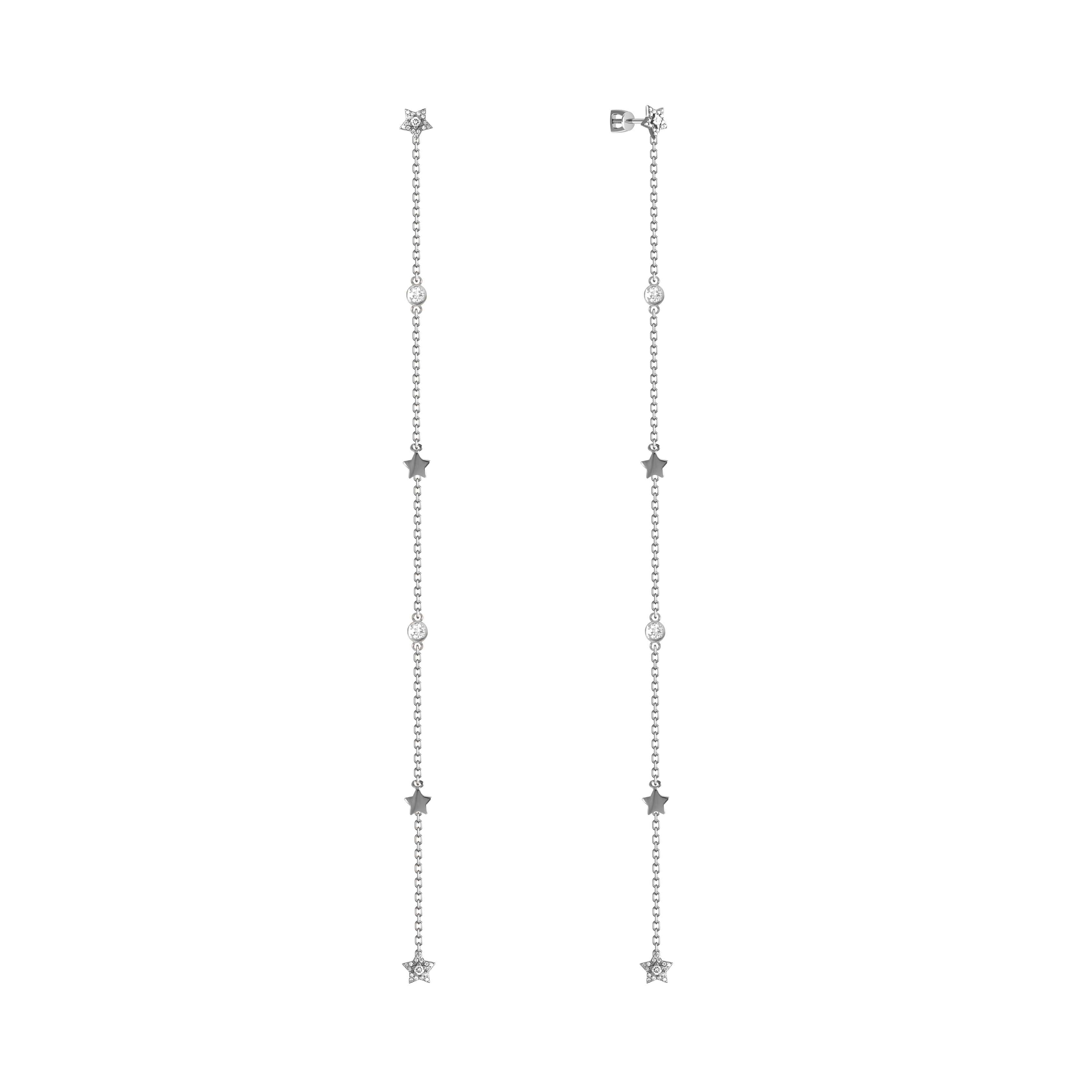 

Серьги из золота с бриллиантом 2202946 Dilight, 2202946