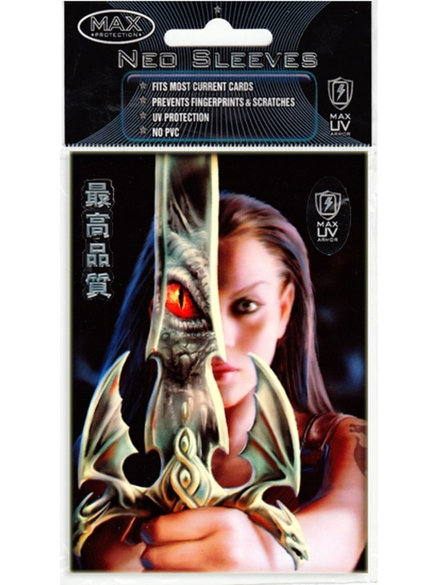

Протекторы max protection dragon reflection уменьш. размера 50 шт. 64х93 мм