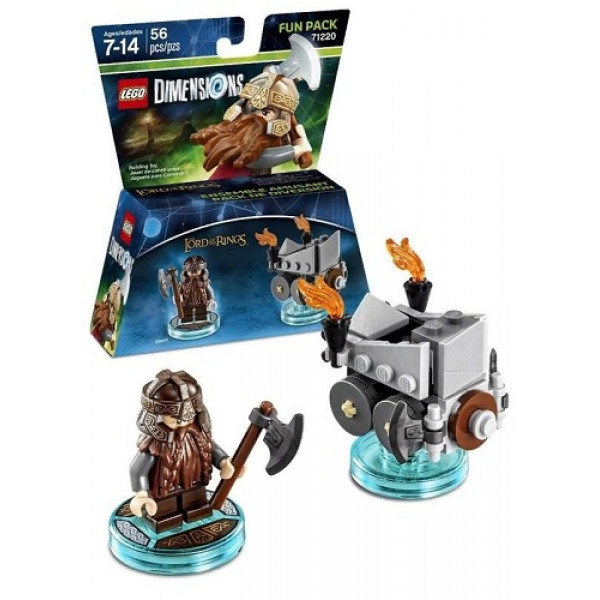 

LEGO Dimensions Fun Pack - The Lord of the Ring (Gimli, Axe Chariot)