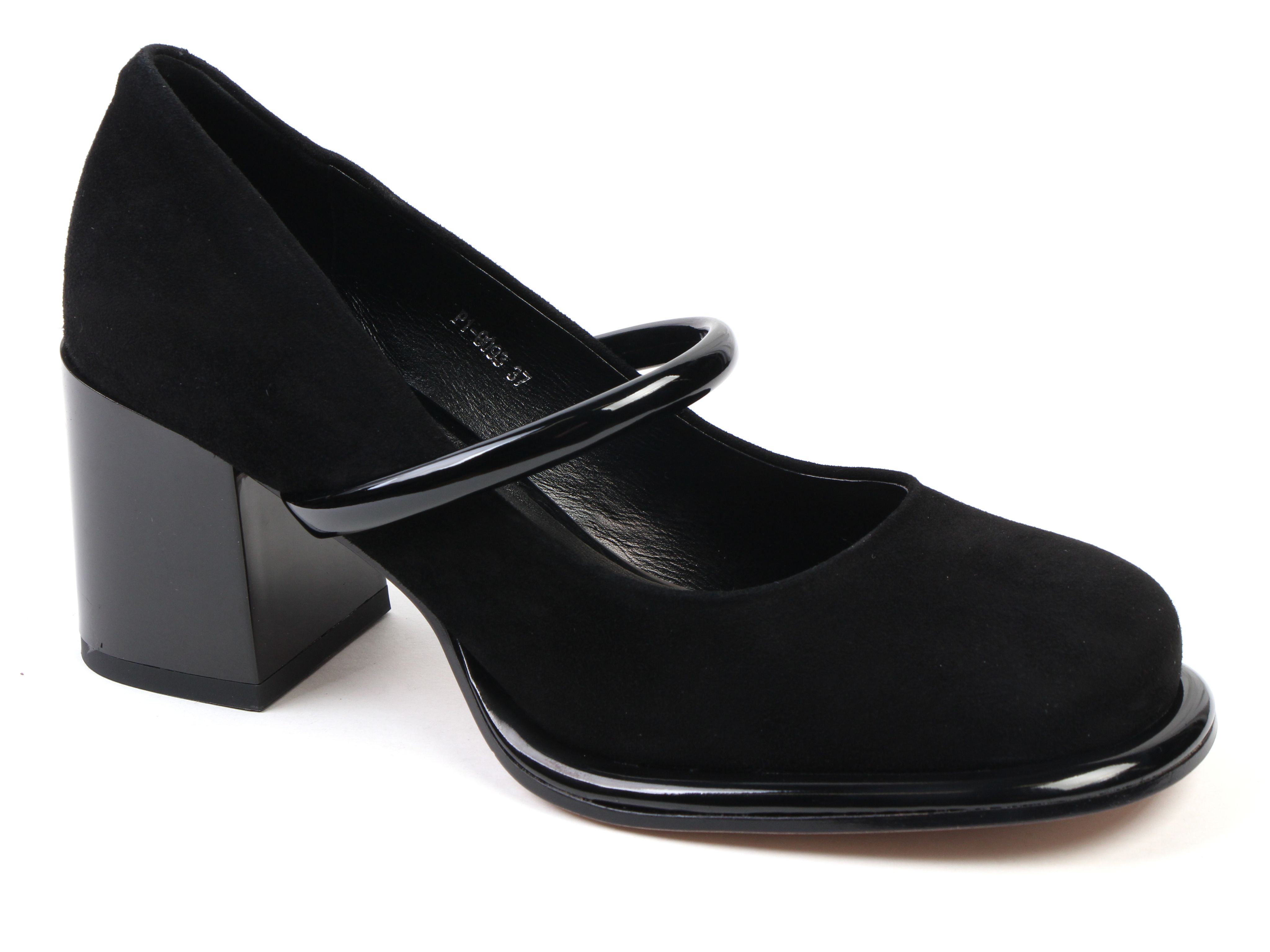 

Туфли женские Sandra Valeri P1-8096 черные 35 RU, Черный, P1-8096